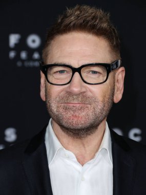 Aktör Kenneth Branagh, 8 Kasım 2021 tarihinde Los Angeles, Kaliforniya, ABD 'deki Akademi Sinema Müzesi' nde düzenlenen Odak Özellikleri 'Belfast' ın Los Angeles prömiyerine geldi.. 