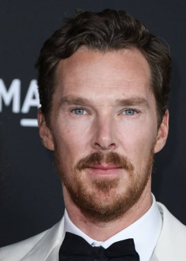 Aktör Benedict Cumberbatch, Los Angeles İlçe Sanat Müzesi 'nde 6 Kasım 2021 tarihinde düzenlenen 10. LACMA Sanat + Film Galası' na geldi.. 