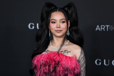 Şarkıcı Bella Poarch, Los Angeles İlçe Sanat Müzesi 'nde 6 Kasım 2021 tarihinde düzenlenen 10. Geleneksel LACMA Sanat + Film Galası' na geldi.. 