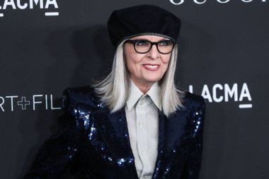 Diane Keaton, Los Angeles County Sanat Müzesi 'nde 6 Kasım 2021' de düzenlenen 10. Geleneksel LACMA Sanat + Film Galası 'na geliyor.. 