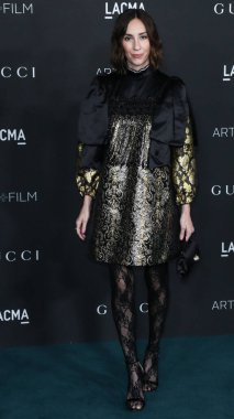 Yönetmen Gia Coppola, Los Angeles İlçe Sanat Müzesi 'nde 6 Kasım 2021 tarihinde düzenlenen 10. Geleneksel LACMA Sanat + Film Galası' na geldi.