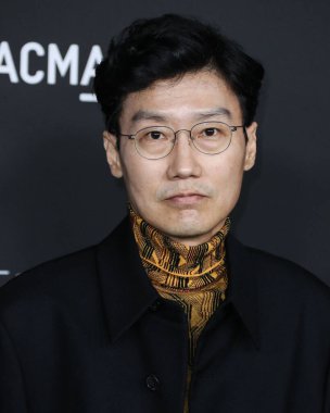 Hwang Dong-hyuk, Los Angeles İlçe Sanat Müzesi 'nde 6 Kasım 2021 tarihinde düzenlenen 10. Geleneksel LACMA Sanat + Film Galası' na geliyor.