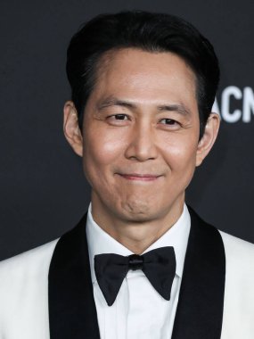 Aktör Lee Jung-jae, Los Angeles İlçe Sanat Müzesi 'ne 6 Kasım 2021' de düzenlenen 10. Geleneksel LACMA Sanat + Film Galası 'na geliyor..