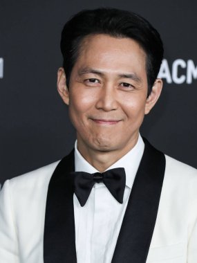 Aktör Lee Jung-jae, Los Angeles İlçe Sanat Müzesi 'ne 6 Kasım 2021' de düzenlenen 10. Geleneksel LACMA Sanat + Film Galası 'na geliyor..