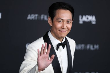 Aktör Lee Jung-jae, Los Angeles İlçe Sanat Müzesi 'ne 6 Kasım 2021' de düzenlenen 10. Geleneksel LACMA Sanat + Film Galası 'na geliyor..