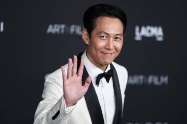 Aktör Lee Jung-jae, Los Angeles İlçe Sanat Müzesi 'ne 6 Kasım 2021' de düzenlenen 10. Geleneksel LACMA Sanat + Film Galası 'na geliyor..