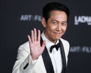 Aktör Lee Jung-jae, Los Angeles İlçe Sanat Müzesi 'ne 6 Kasım 2021' de düzenlenen 10. Geleneksel LACMA Sanat + Film Galası 'na geliyor..