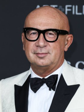 Gucci 'nin CEO' su Marco Bizzarri, 6 Kasım 2021 'de Los Angeles İlçe Sanat Müzesi' nde düzenlenen 10. LACMA Sanat + Film Galası 'na geldi..