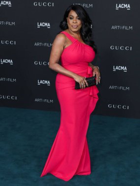 Aktris Niecy Nash, Los Angeles İlçe Sanat Müzesi 'nde 6 Kasım 2021 tarihinde düzenlenen 10. Geleneksel LACMA Sanat + Film Galası' na geldi..