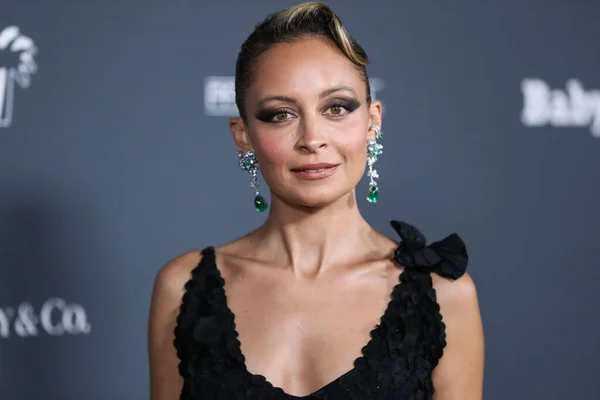 Television Personality Nicole Richie Wearing Anabela Chan Jewelry Arrives Baby2Baby — Stock Photo, Image