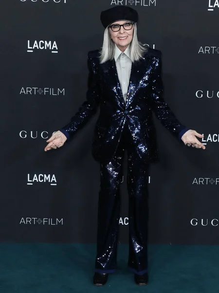 Diane Keaton มาถ 10Th Annual Lacma Art Film Gala 2021 — ภาพถ่ายสต็อก