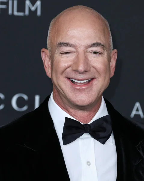 Amerikansk Entreprenör Grundare Och Verkställande Ordförande För Amazon Com Jeff — Stockfoto