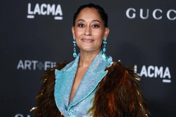 Attrice Tracee Ellis Ross Vestita Gucci Arriva Decimo Gala Annuale — Foto Stock