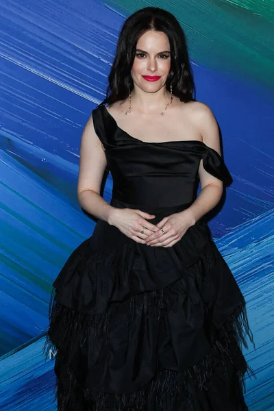 Emily Hampshire Llega Gala Amfar Los Angeles 2021 Honor Tiktok — Foto de Stock