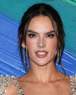 Alessandra Ambrosio, TikTok ve Jeremy Scott onuruna 4 Kasım 2021 'de Batı Hollywood, Los Angeles, Kaliforniya, ABD' deki Pasifik Tasarım Merkezi 'nde düzenlenen amfAR galasına geldi..
