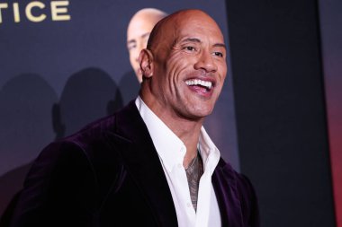 Aktör Dwayne Johnson, Netflix 'in 4 Kasım 2021' de Los Angeles, Kaliforniya 'da düzenlenen Xbox Plaza ve Chick Hearn Court' taki 