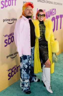 Daniel Moon ve Nicole Reber, 3 Kasım 2021 'de Los Angeles, Kaliforniya, ABD' de bulunan The Hammer Museum 'daki Billy Wilder Tiyatrosu' nda düzenlenen Amazon Prime Video 'nun 