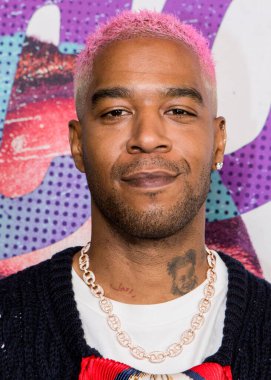 Rapçi Kid Cudi (Scott Ramon Seguro Mescudi), 3 Kasım 2021 tarihinde Los Angeles, Kaliforniya, ABD 'de bulunan The Hammer Museum' daki Billy Wilder Theater 'da düzenlenen Amazon Prime Video' un 