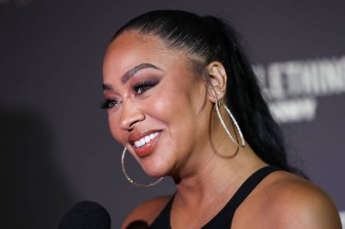 La Anthony, 1 Kasım 2021 'de Hollywood, Los Angeles, Kaliforniya, ABD' de bulunan Beauty and Essex at Dream Hollywood Hotel 'de düzenlenen PrettyLittleThing La Anthony EDIT Fırlatma Partisi' ne geldi.. 