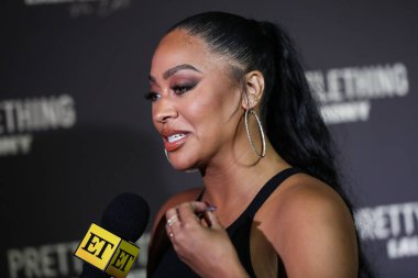 La Anthony, 1 Kasım 2021 'de Hollywood, Los Angeles, Kaliforniya, ABD' de bulunan Beauty and Essex at Dream Hollywood Hotel 'de düzenlenen PrettyLittleThing La Anthony EDIT Fırlatma Partisi' ne geldi.. 