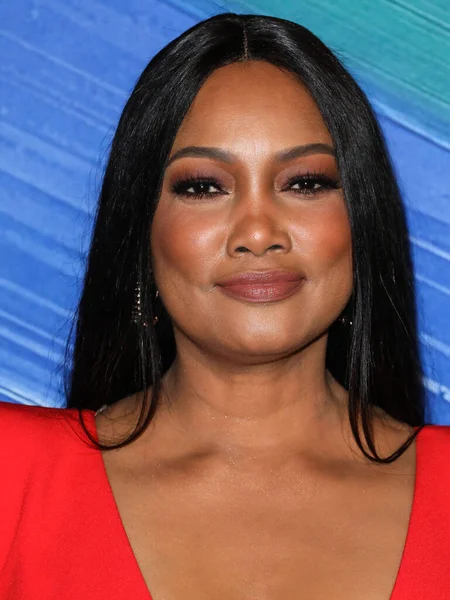 Garcelle Beauvais Arriva All Amfar Gala Los Angeles 2021 Onore — Foto Stock