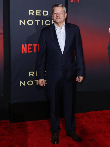 Pdg Chief Content Officer Netflix Ted Sarandos Arrive Première Mondiale — Photo