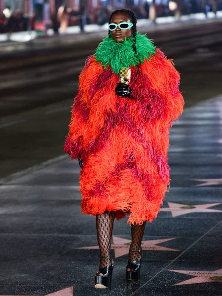 Actress Model Jodie Turner Smith Walks Runway Gucci Love Parade — Stock Photo, Image