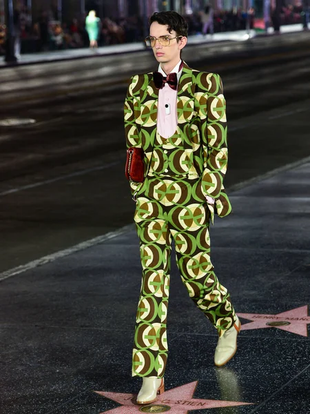 Actor Kodi Smit Mcphee Walks Runway Gucci Love Parade Hollywood — Stock Photo, Image