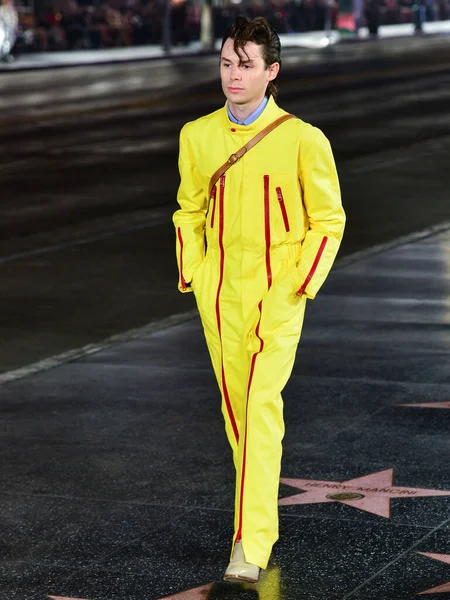 Modell Går Banan Gucci Love Parade Hollywood Walk Fame Hollywood — Stockfoto