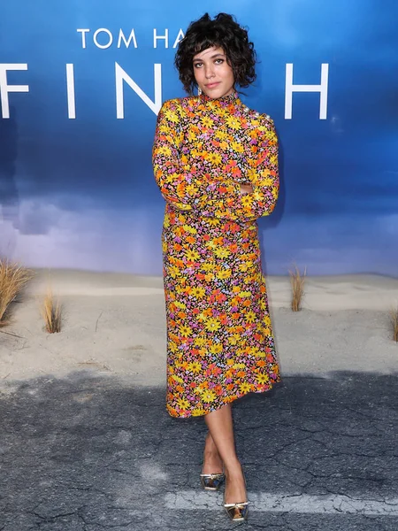 Aktorka Christina Caradona Przyjeżdża Los Angeles Premierę Apple Original Films — Zdjęcie stockowe