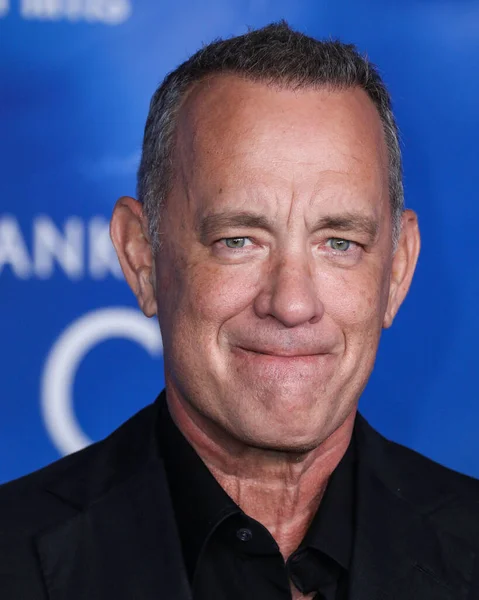 Acteur Tom Hanks Arrive Première Apple Original Films Finch Pacific — Photo