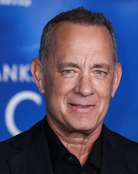 Herec Tom Hanks Přichází Los Angeles Premiere Apple Original Films — Stock fotografie