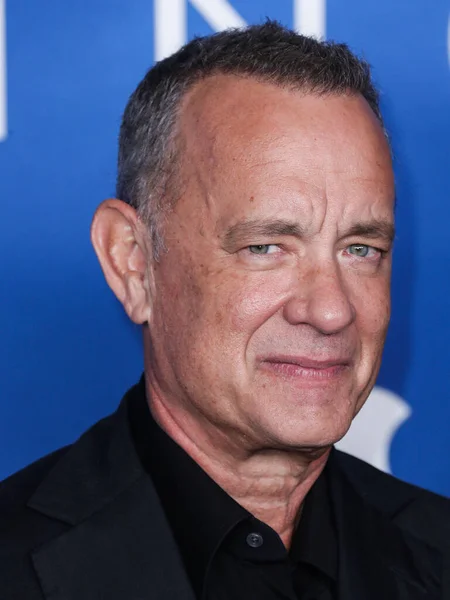 Actor Tom Hanks Llega Estreno Los Ángeles Finch Apple Original — Foto de Stock