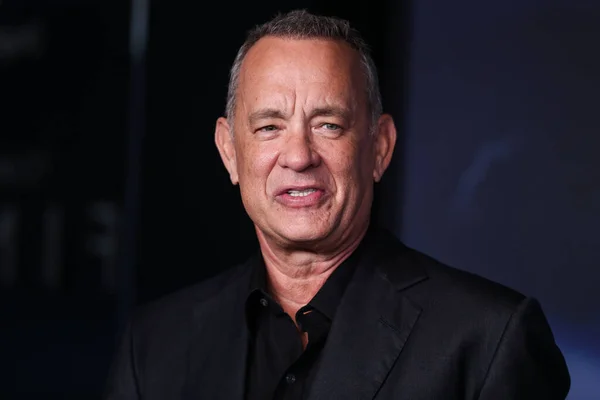 Actor Tom Hanks Arrives Los Angeles Premiere Apple Original Films — Stock Photo, Image