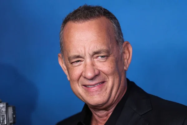 Actor Tom Hanks Arrives Los Angeles Premiere Apple Original Films — Stock Photo, Image