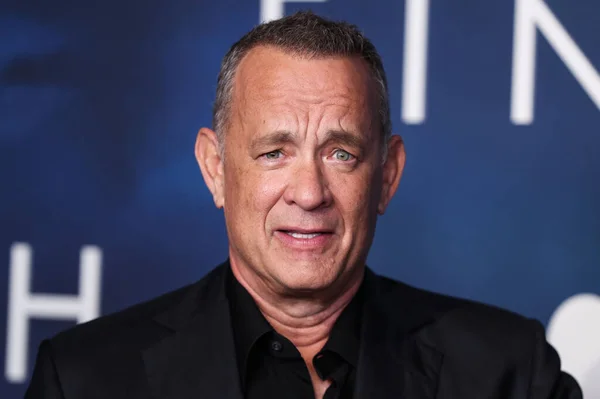 Herec Tom Hanks Přichází Los Angeles Premiere Apple Original Films — Stock fotografie