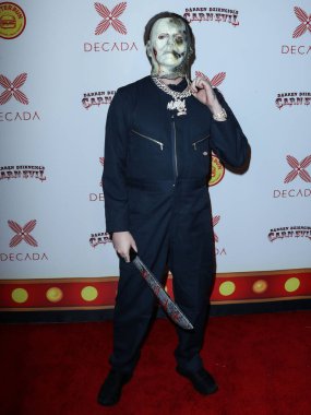 Kayıt yapımcısı Murda Beatz Darren Dzienciol 'un CARN' ına geldi * EVIL Halloween Party Decada tarafından sunuldu ve Alessandra Ambrosio tarafından sunuldu Doja Cat ve BIA Powered by Geojam and Butter Bun 30 Ekim 2021 