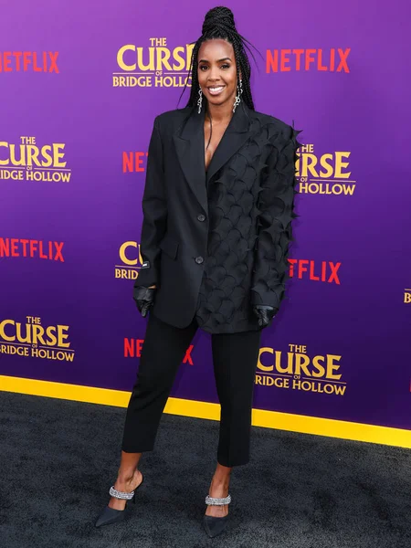 Amerikaanse Zangeres Actrice Televisiepersoonlijkheid Kelly Rowland Arriveert Het Los Angeles — Stockfoto