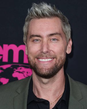 Amerikalı şarkıcı Lance Bass, 8 Ekim 2022 'de Sunset Las Palmas Stüdyoları' nda düzenlenen 2022 Çevre Medya Derneği Ödül Töreni 'ne geldi..