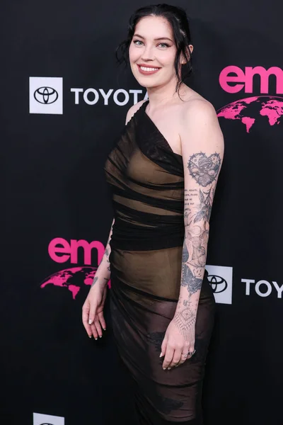 Chanteuse Britannique Bishop Briggs Sarah Grace Mclaughlin Arrive Gala Remise — Photo