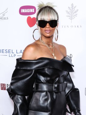 Amerikalı şarkıcı, söz yazarı ve dansçı Ciara Princess Wilson, Imagine LA 'nın 9 Ekim 2022' de Los Angeles, Kaliforniya, ABD 'deki The Peppermint Club' da düzenlediği 7..