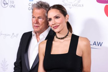 Kanadalı müzisyen David Foster ve eşi / Amerikalı şarkıcı-söz yazarı ve aktris Katharine McPhee Foster, Imagine LA 'nın 9 Ekim 2022' de Los Angeles, Kaliforniya, ABD 'de düzenlenen 7..