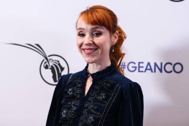 Aktris Ruth Connell, 29 Ekim 2021 'de Batı Hollywood Oteli' nde düzenlenen GEANCO Vakfı Galası 2021 'e geldi..