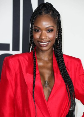 Aktris Xosha Roquemore, 28 Ekim 2021 'de Los Angeles, Kaliforniya, ABD' deki Akademi Sinema Müzesi 'nde düzenlenen Netflix' in 'Colin In Black and White' filminin Los Angeles galasına geldi..