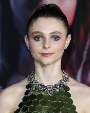 Bvlgari mücevherleri takan aktris Thomasin McKenzie, 25 Ekim 2021 'de Los Angeles, Kaliforniya, ABD' deki Akademi Sinema Müzesi 'nde düzenlenen Focus Özelliklerinin Son Gecesi' ne geldi.. 
