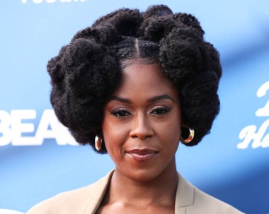 Aktris Moses Ingram, 24 Ekim 2021 'de Newport Beach, Orange County, Kaliforniya, ABD' de düzenlenen Balboa Bay Club and Resort 'ta düzenlenen 22. Geleneksel Newport Sahili Film Festivali - Şeref ve Variety' nin İzlenecek 10 Oyuncusu.