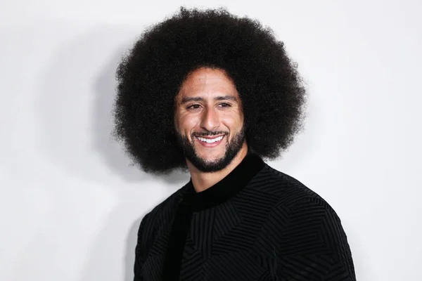 Der Amerikanische Bürgerrechtler Und Ehemalige Football Quarterback Colin Kaepernick Kommt — Stockfoto