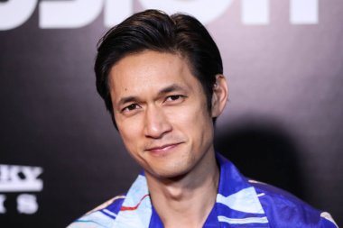 Aktör Harry Shum Jr., 19 Ekim 2021 'de Westwood, Los Angeles, Kaliforniya, ABD' de düzenlenen IPIC Westwood Tiyatrosu 'nda düzenlenen 