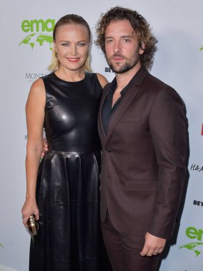 Aktris Malin Akerman ve kocası / aktörü Jack Donnelly, 16 Ekim 2021 