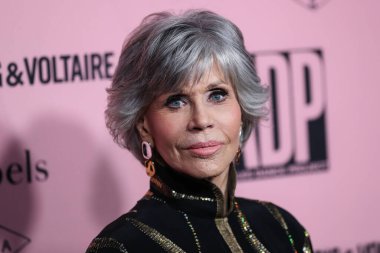 Aktris Jane Fonda, Los Angeles, Kaliforniya 'da 16 Ekim 2021' de The Pritzker Estate 'te düzenlenen Los Angeles Dans Projesi 2021 Gala' ya geldi..